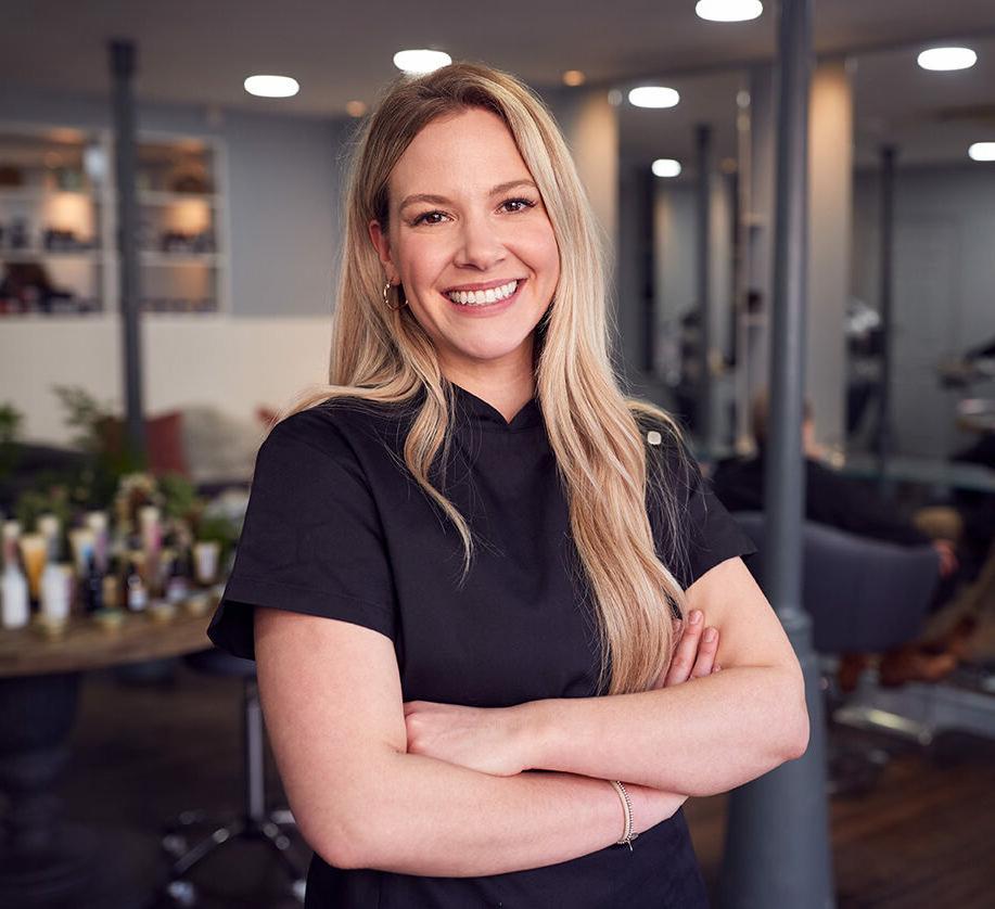 Image of a woman smiling